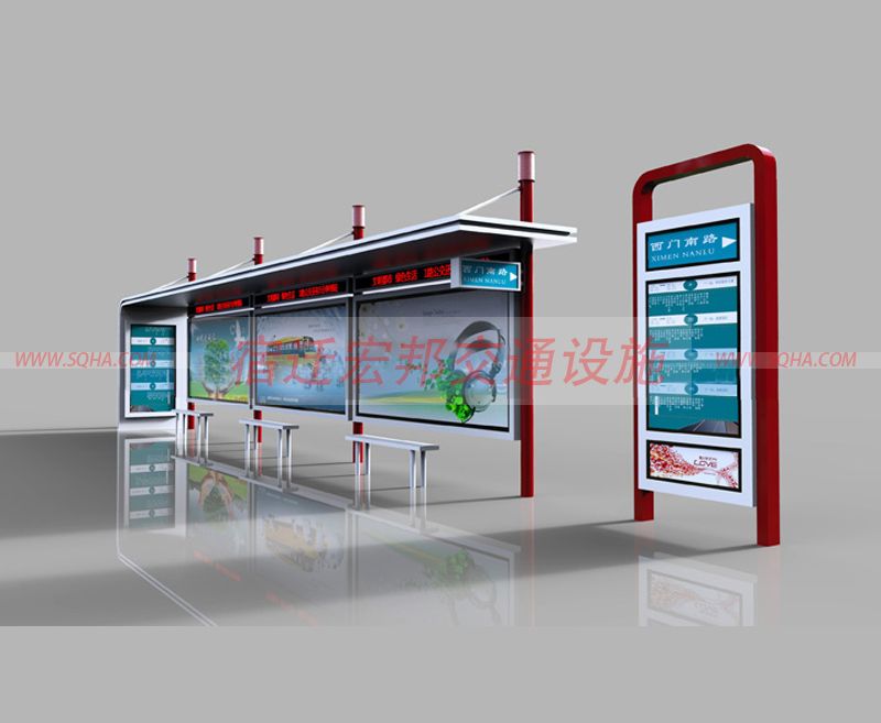 公交站臺(tái)候車(chē)亭廠家 公交站臺(tái)候車(chē)亭廠家