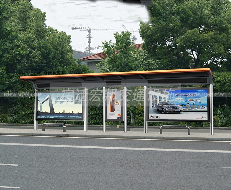 公交車候車亭廠家鋁型材候車亭 公交車候車亭廠家鋁型材候車亭