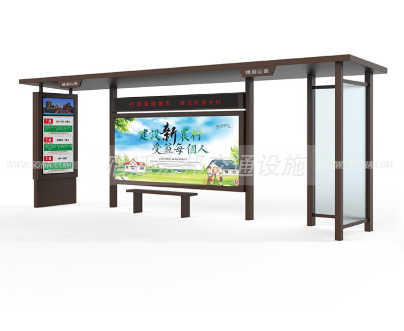鄉(xiāng)鎮(zhèn)公交候車亭-鄉(xiāng)鎮(zhèn)公交候車亭廠家、制作、價格
